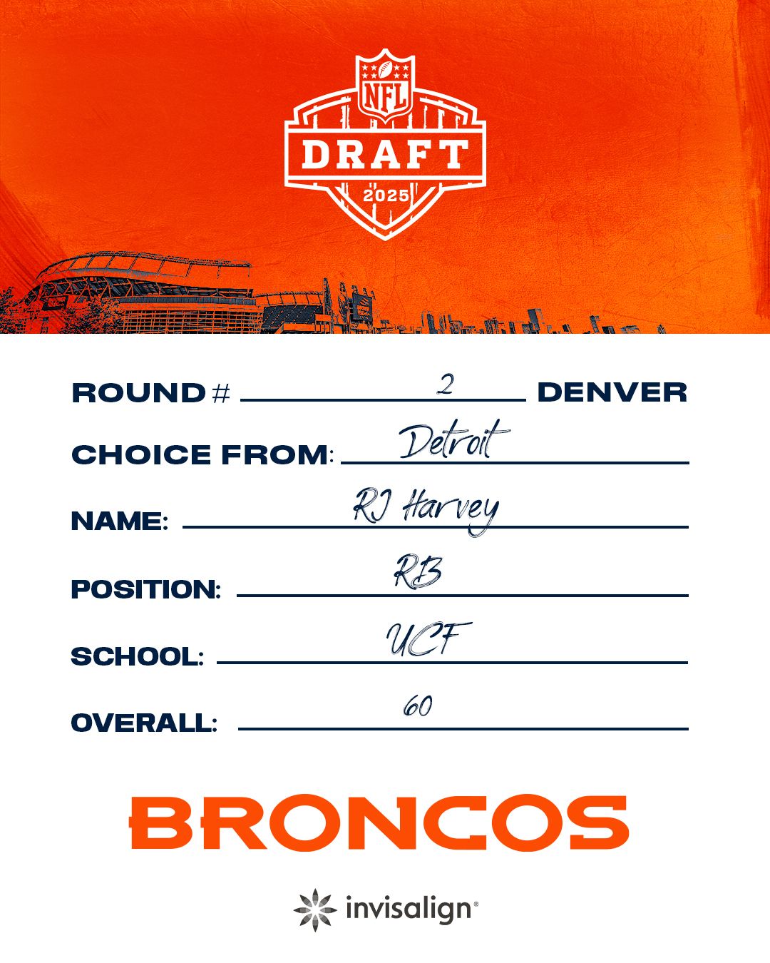 The Broncos bolster their roster with strategic selections from Illinois and Oregon in round 3.