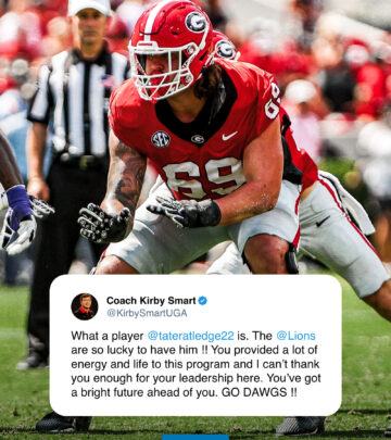 The NFL team highlights star player's performance with simple yet impactful Instagram post