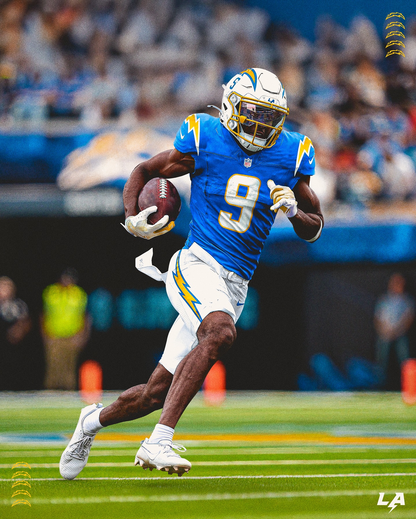 Los Angeles Chargers Showcase Iconic Powder Blue Uniforms In New Photo Series Los Angeles Chargers Showcase Iconic Powder Blue Uniforms In New Photo Series