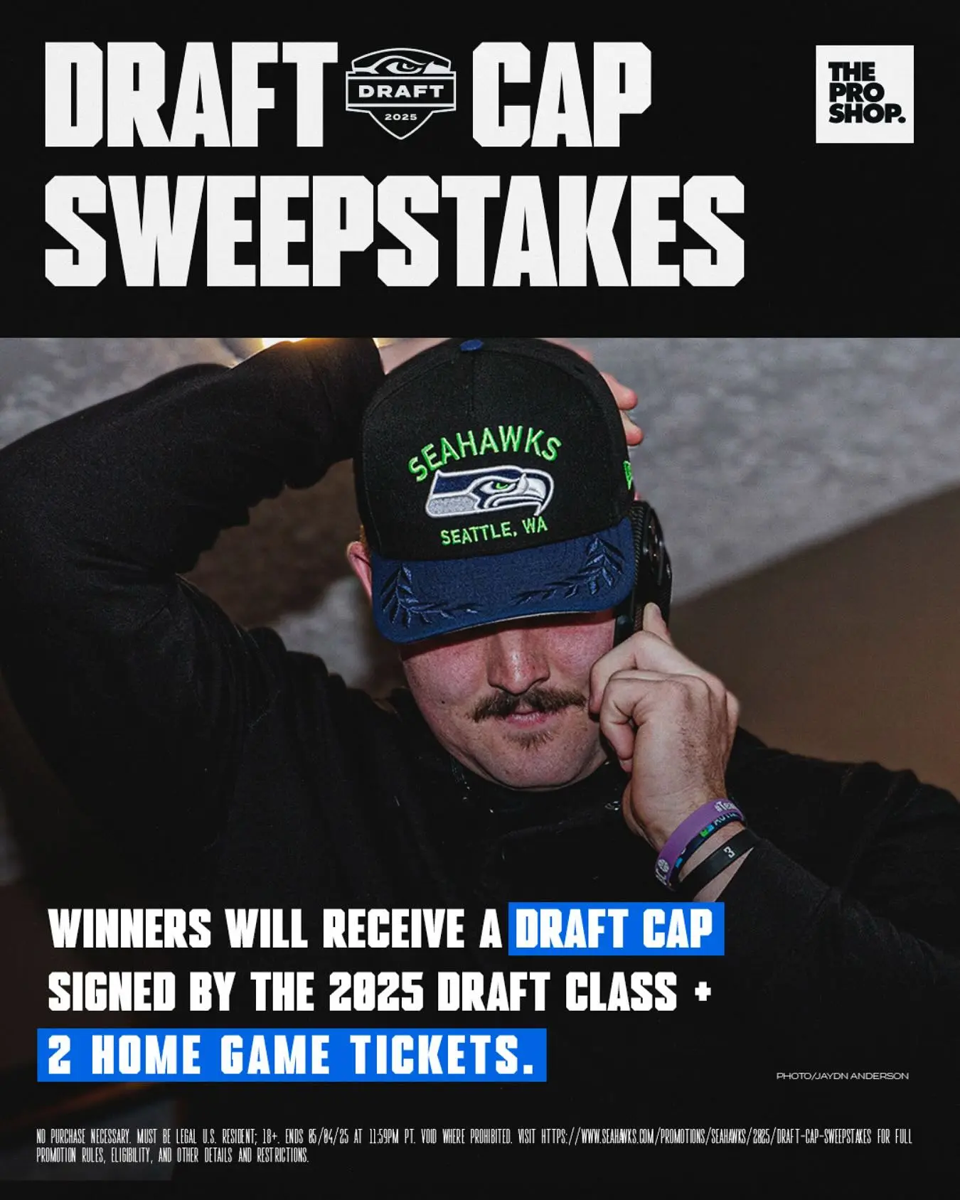 Seattle Seahawks Launch Exciting Fan Sweepstakes For Signed 2025 Draft Cap And Game Tickets Seattle Seahawks Launch Exciting Fan Sweepstakes For Signed 2025 Draft Cap And Game Tickets
