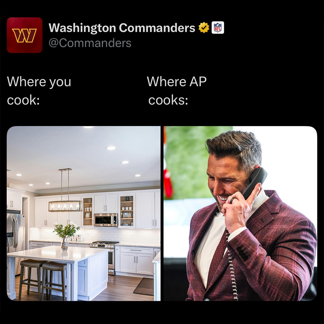 Washington Commanders Celebrate Their 2024 NFL Draft First-Round Chef Selection Washington Commanders Celebrate Their 2024 NFL Draft First-Round Chef Selection