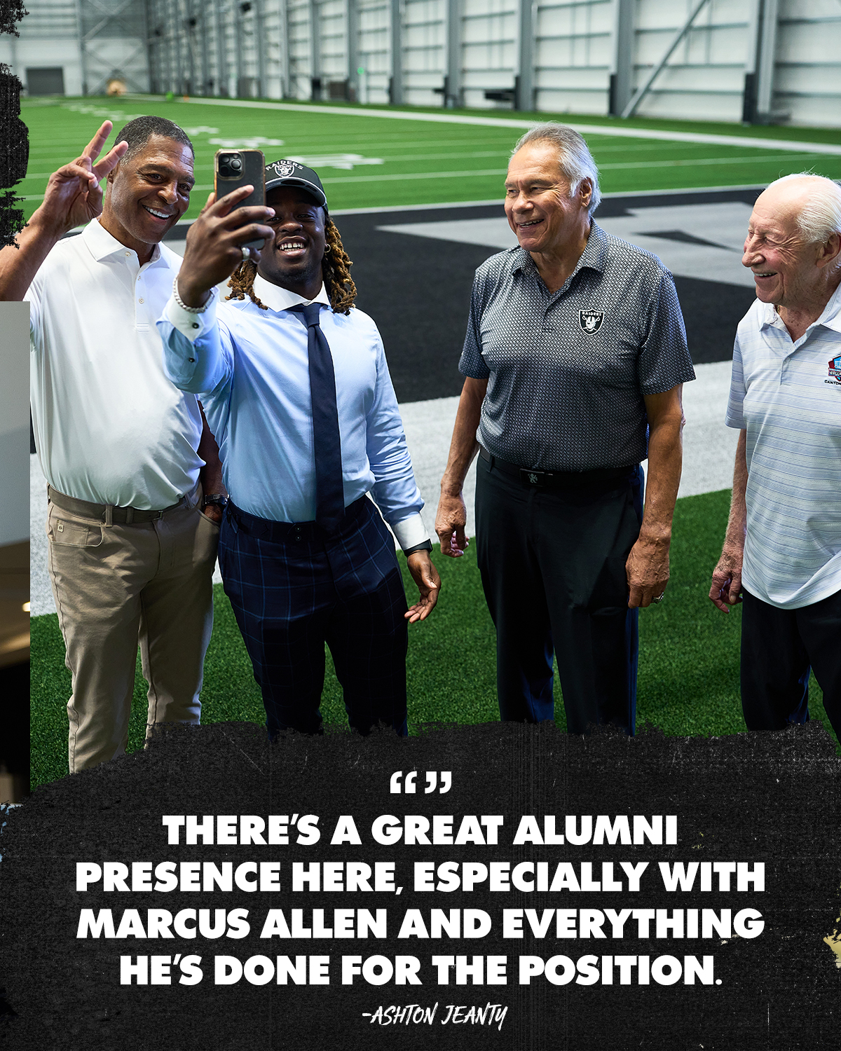 Ashton Jeanty’s First 24 Hours As A Raider