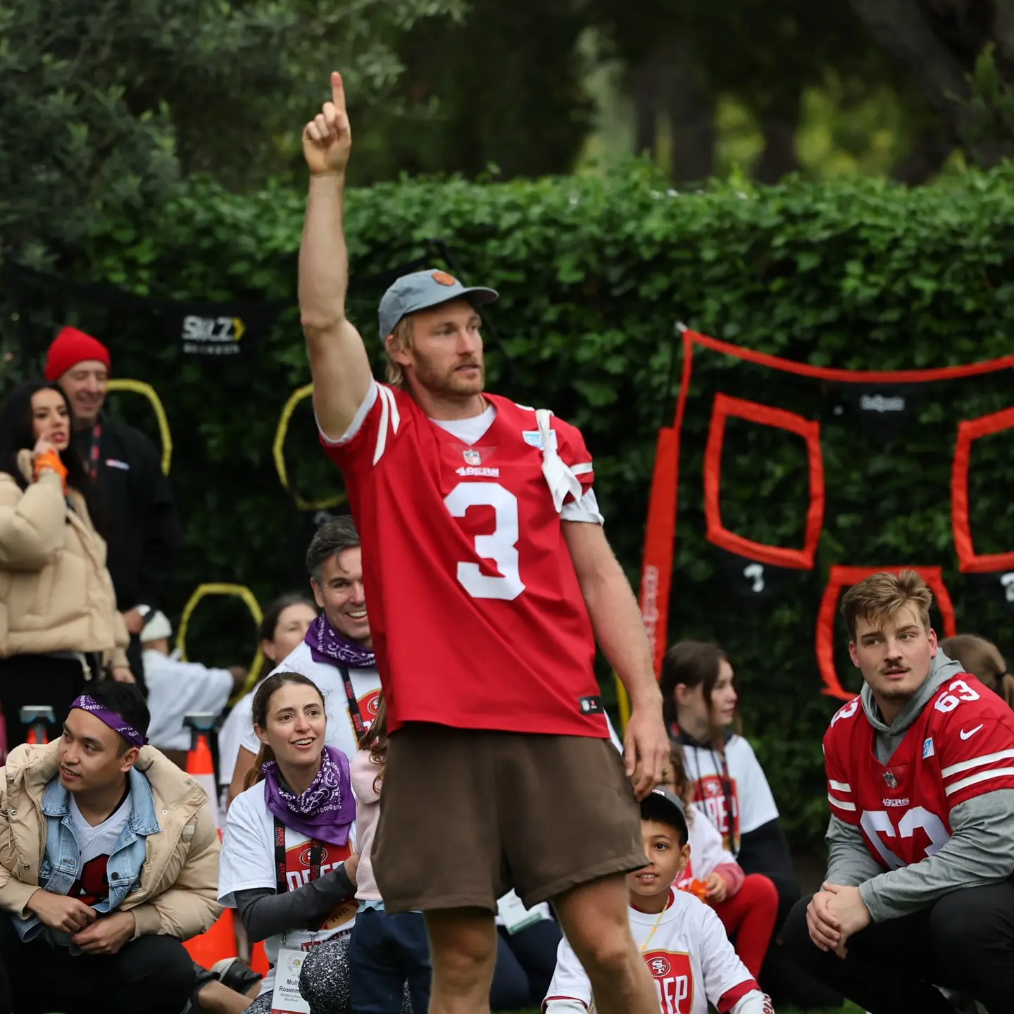 Bandana Blitz Energizes 49ers Prep Team