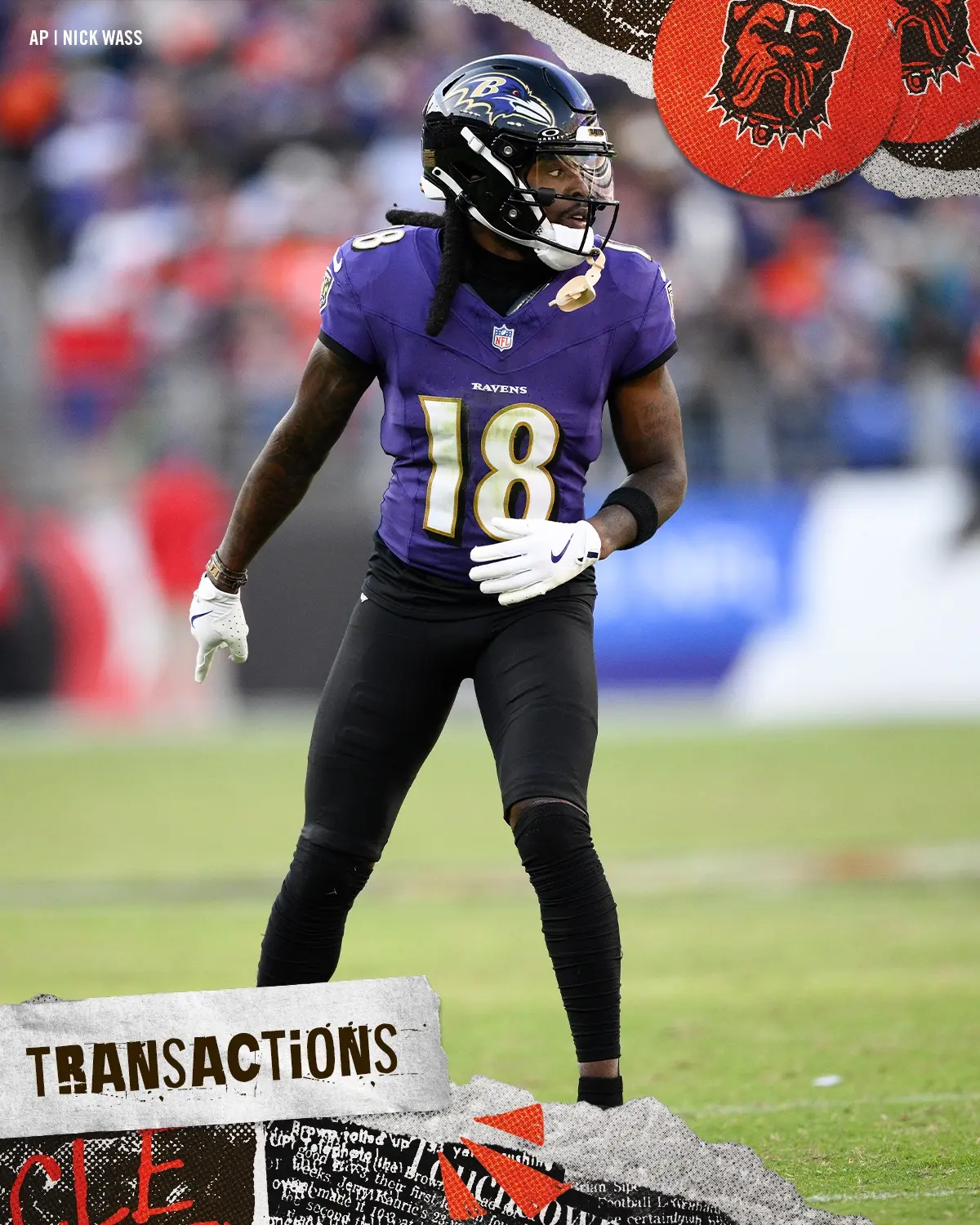 Browns Sign WR Diontae Johnson Cleveland Browns boost their roster with the talented WR Diontae Johnson for new momentum!
