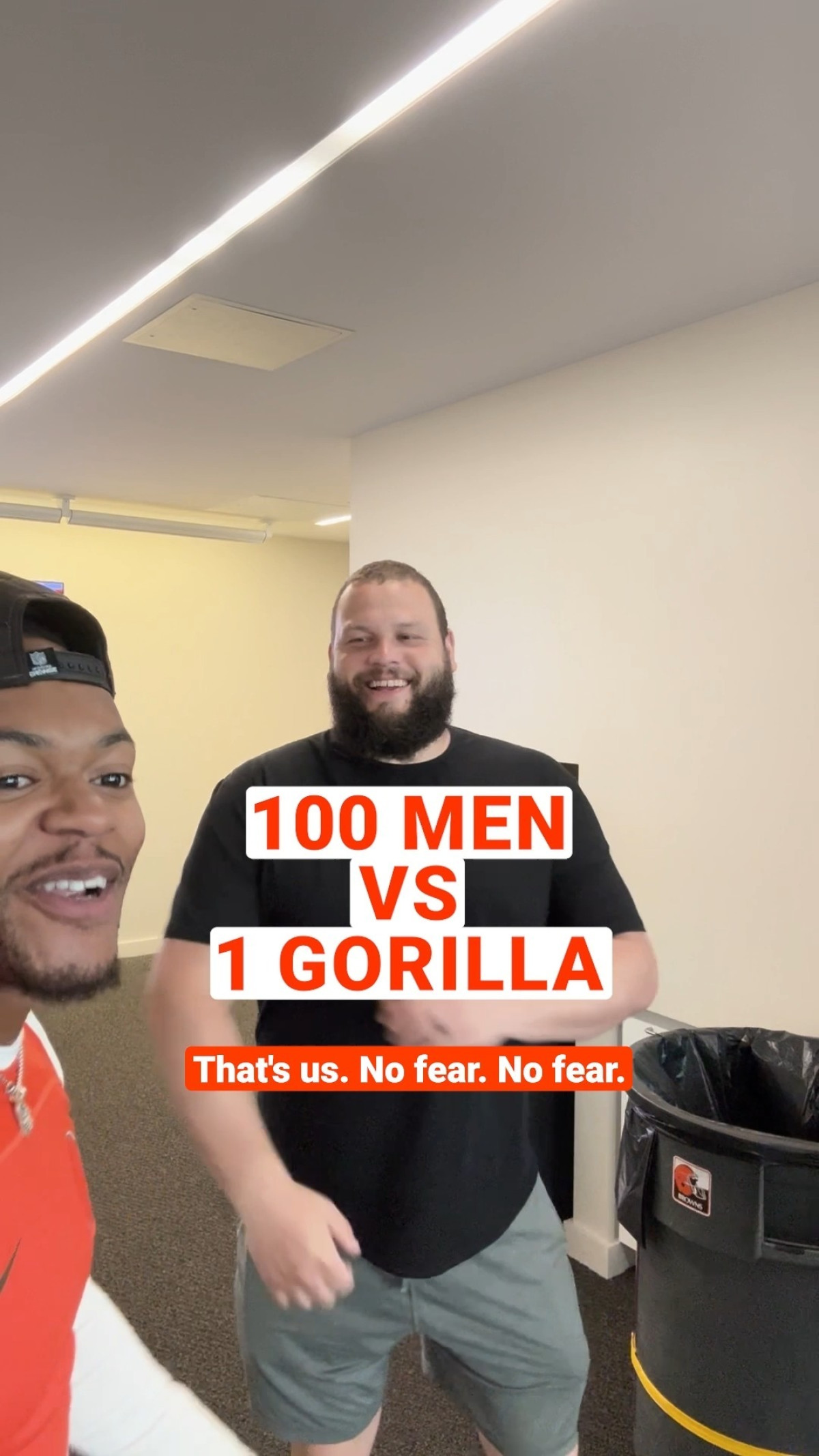 Browns Weigh In On Gorilla Versus Men Debate Inside the playful banter as the Cleveland Browns reveal their stance on quirky challenges.