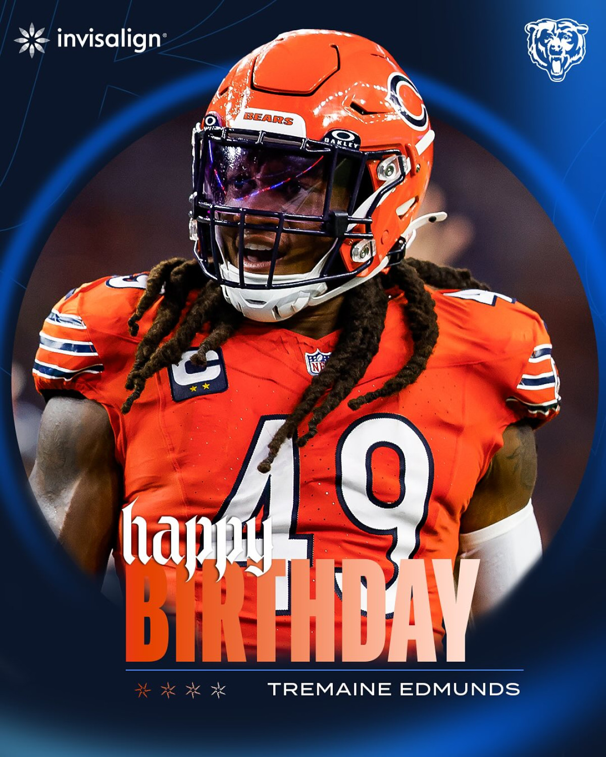 Chicago Bears Celebrate Maine Man’s Birthday Praising a beloved figure from Maine, our team sends warm birthday wishes and cheer lots!