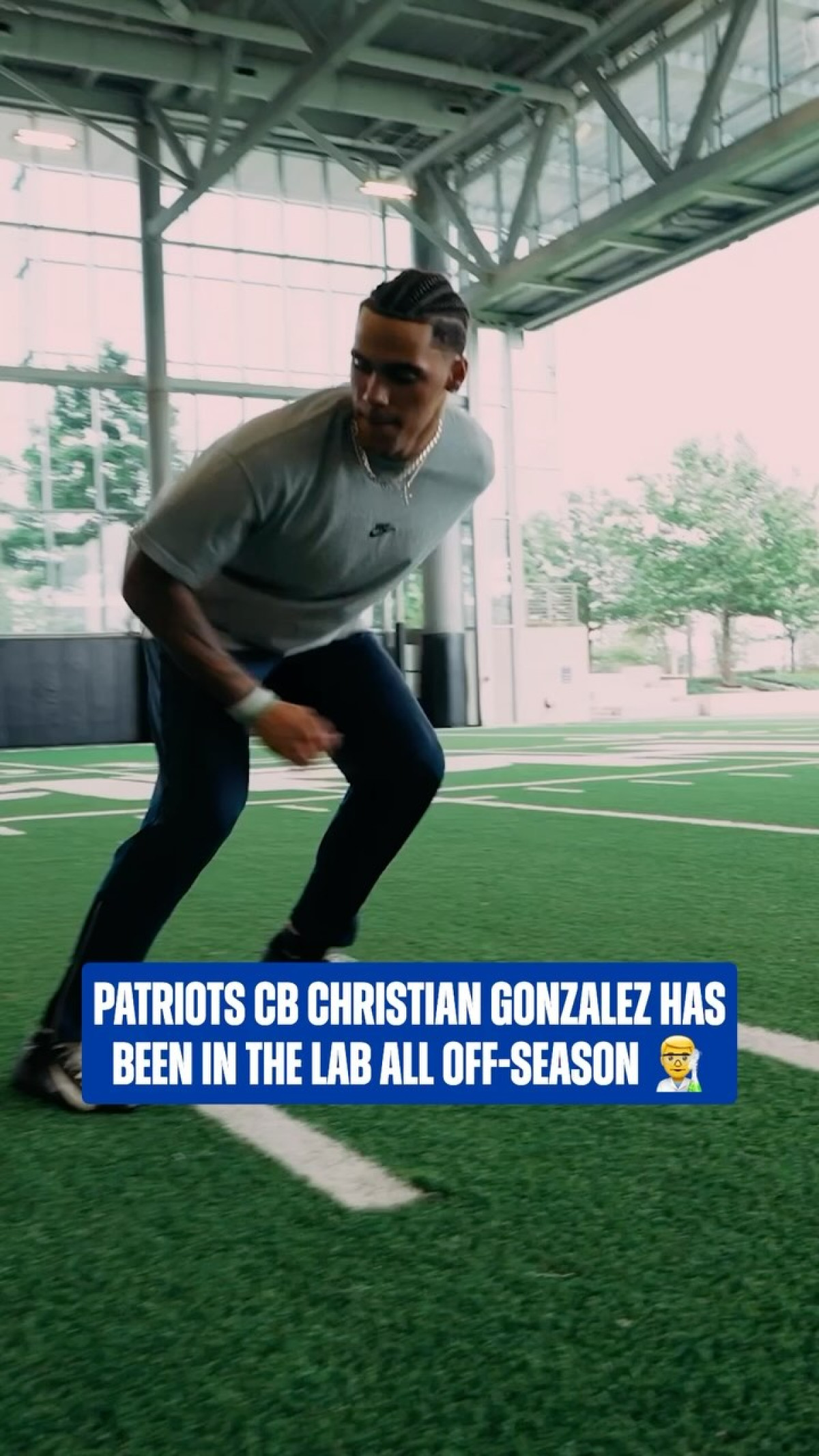 Christian Gonzalez: Third Year With Patriots Rising to the challenge as this dedicated athlete enters his pivotal third season on field