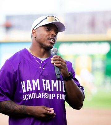 CJ Ham Hosts Celebrity Softball Game
