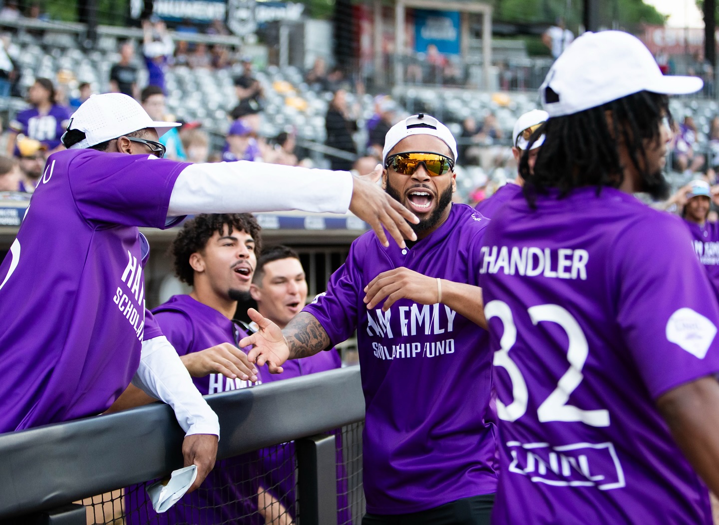 CJ Ham Hosts Celebrity Softball Game