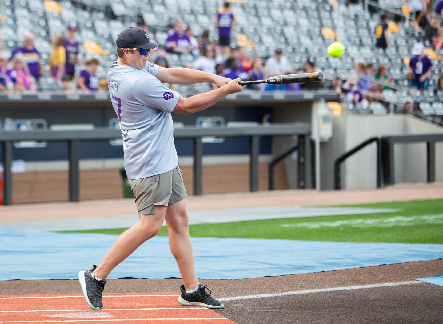 CJ Ham Hosts Celebrity Softball Game
