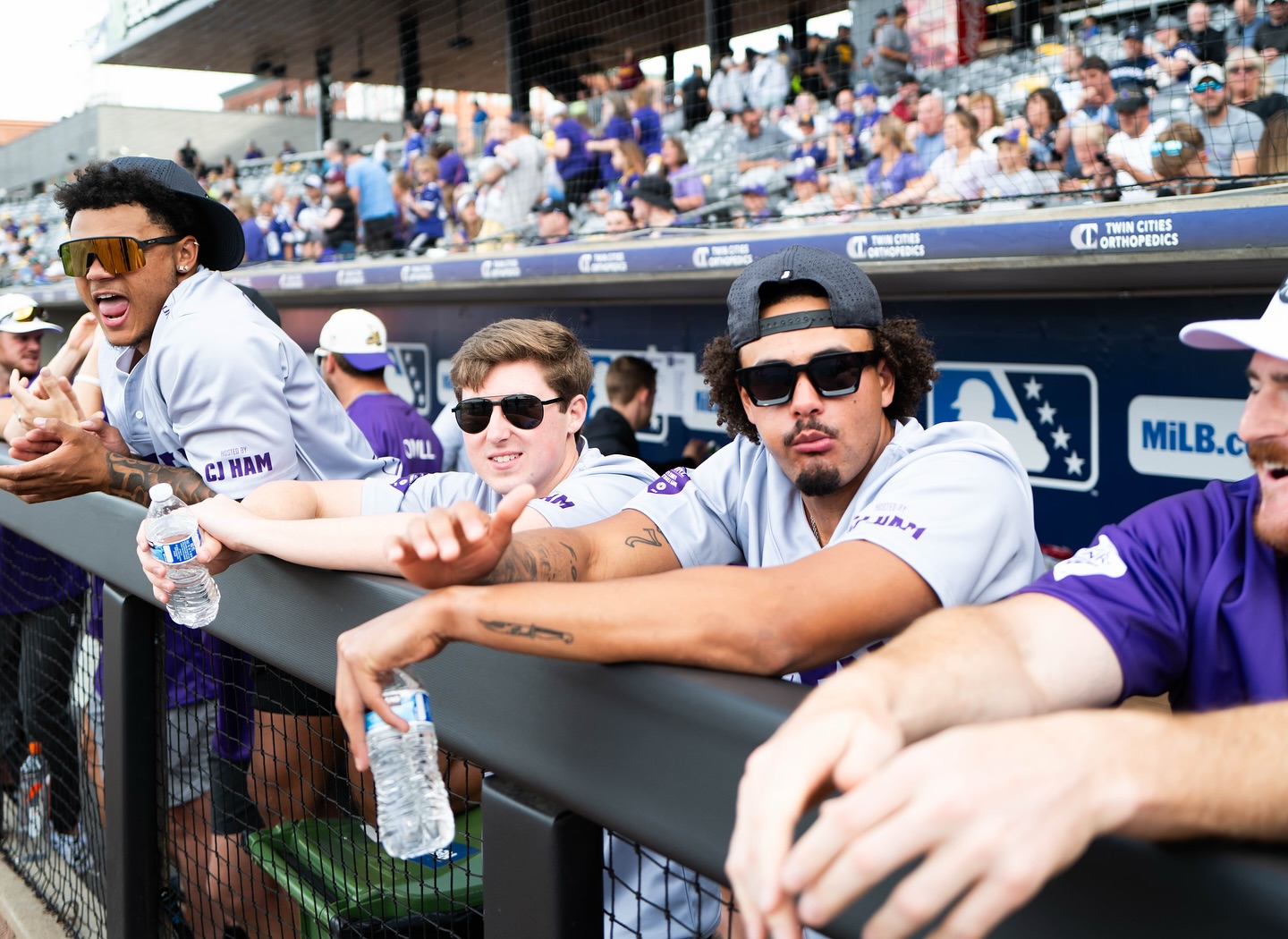 CJ Ham Hosts Celebrity Softball Game