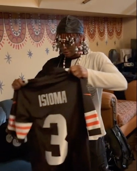 Cleveland Browns Welcome Dreamer Isioma