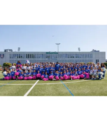 A vibrant celebration of teamwork and energy, uniting 150 sports enthusiasts!