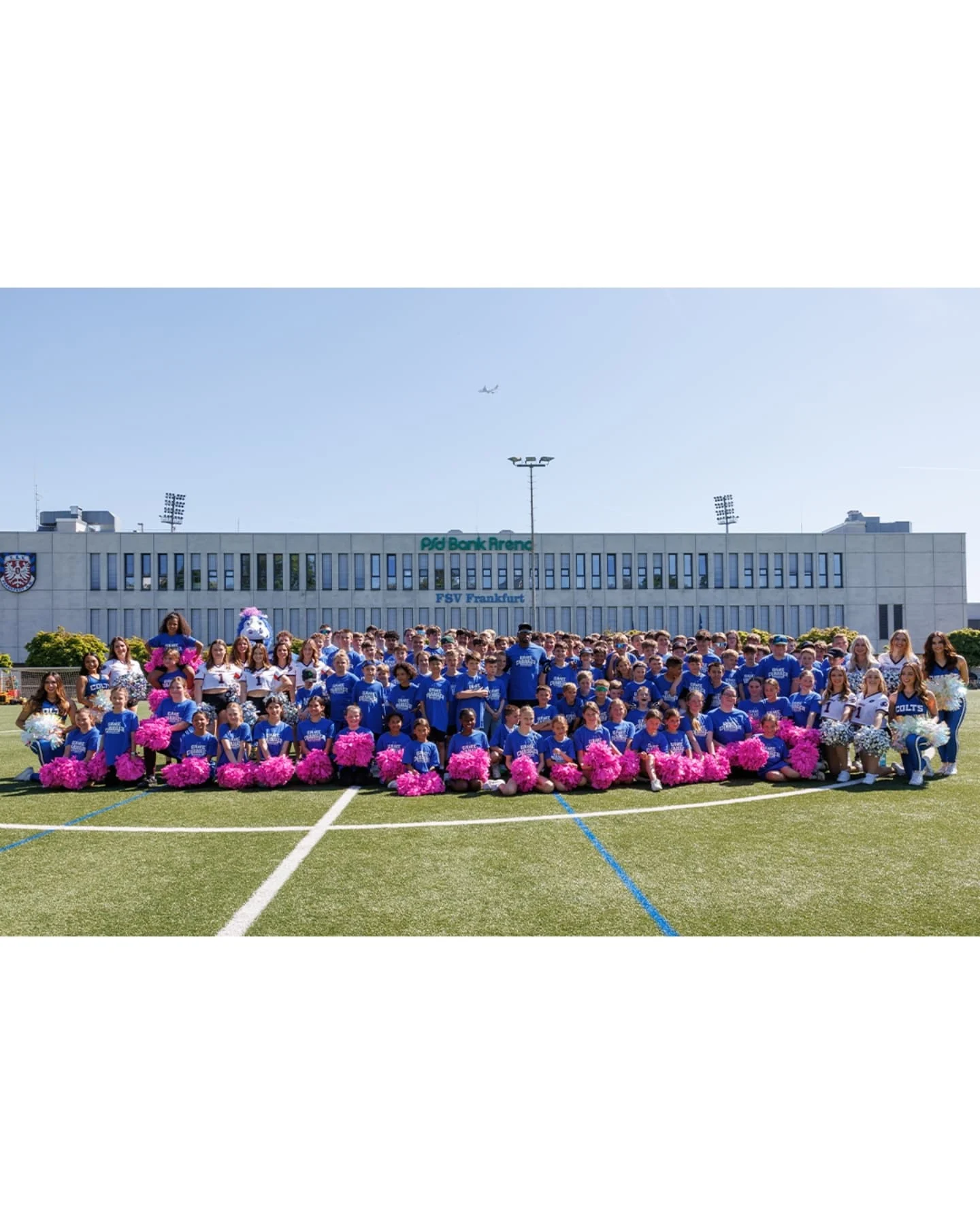 Colts Camp Inspires Engagement In Frankfurt A vibrant celebration of teamwork and energy, uniting 150 sports enthusiasts!