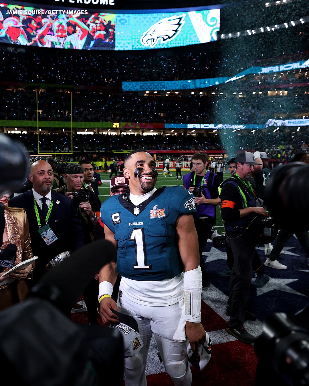 Cunningham Texts Hurts After Super Bowl Triumph