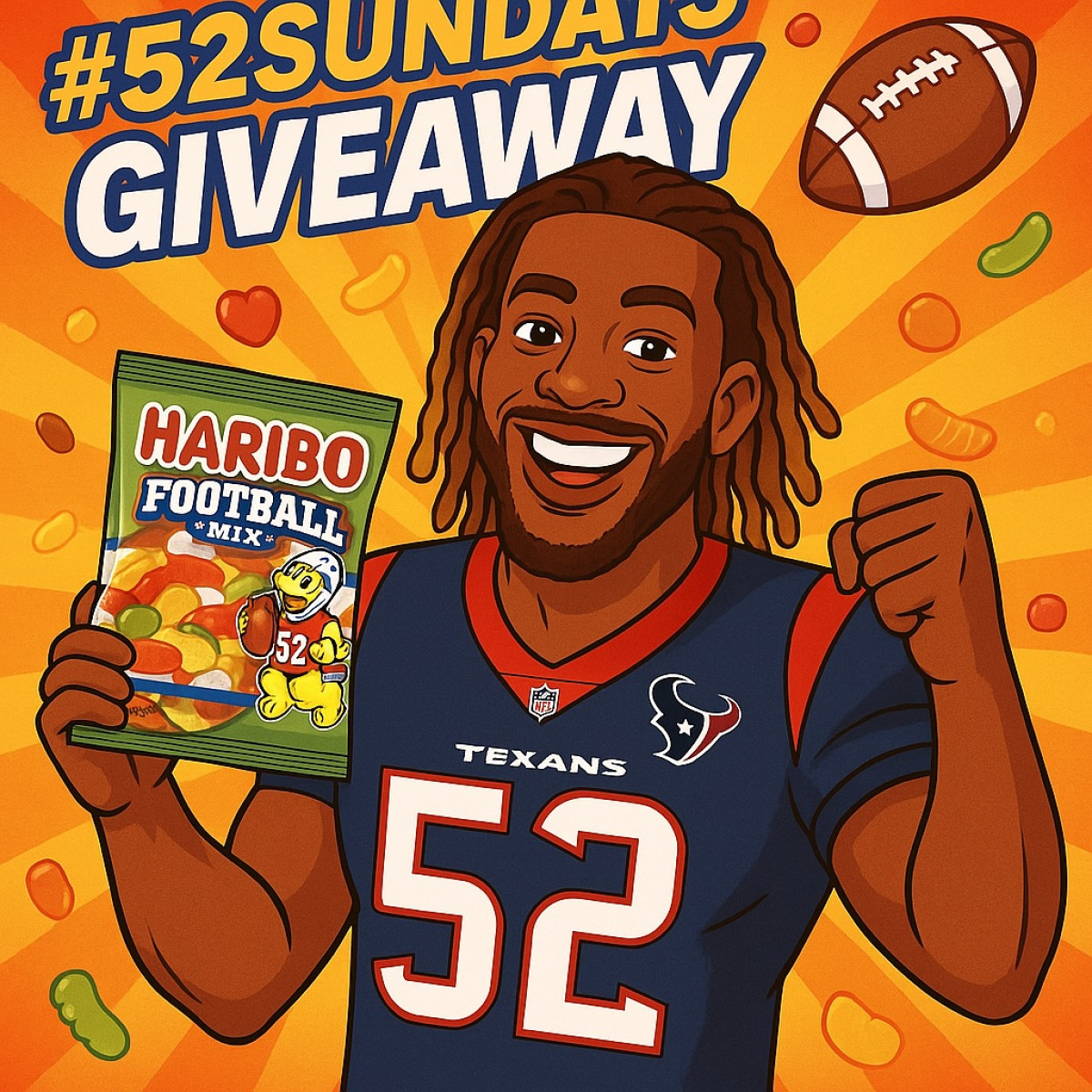 Join Darrell Taylor in celebrating 52Sundays with a contest for limited edition gummies!!!