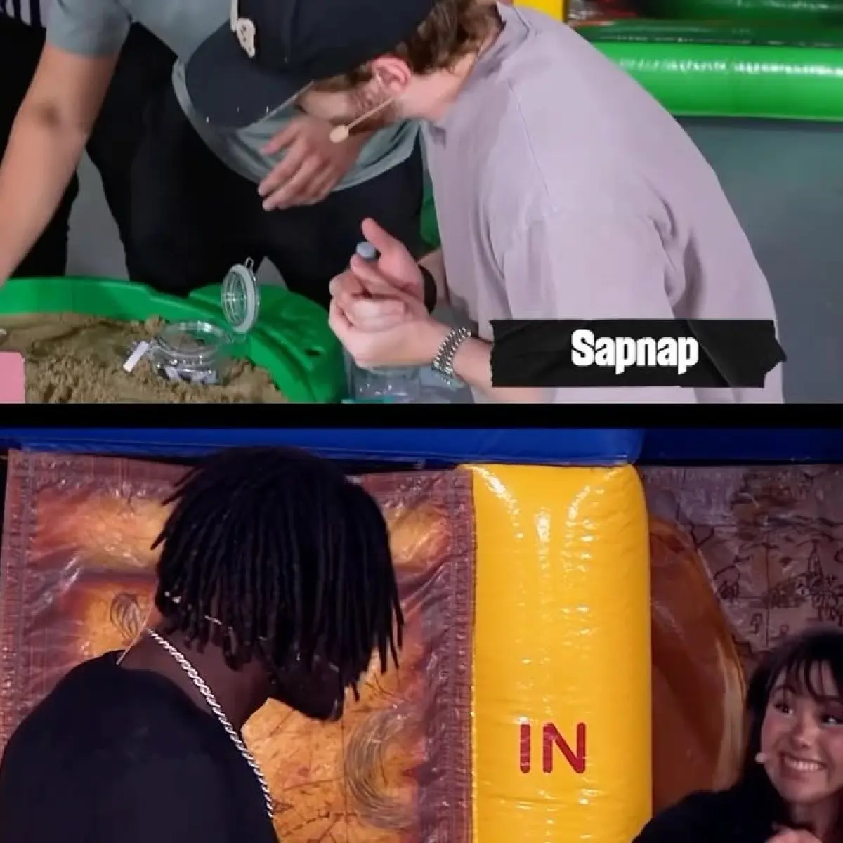 DeMarvion Overshown Shines In Last-Minute Sand Pictionary NFL star excels in a quirky sand Pictionary challenge, nailing a win with one clutch move!