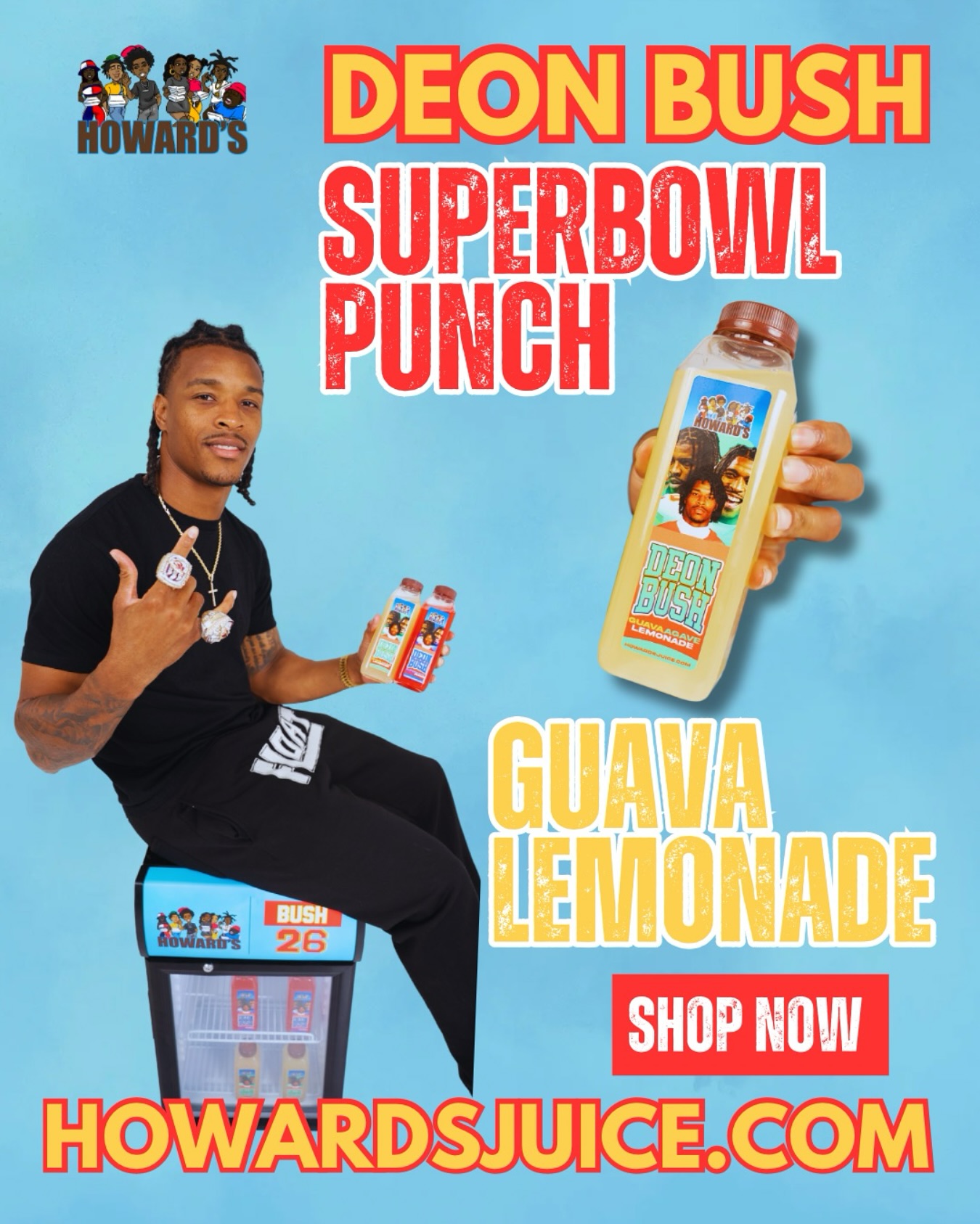 Deon Bush Launches Signature Drinks Online Premium beverage debut showcasing bold flavor and local pride for community enthusiasts!!