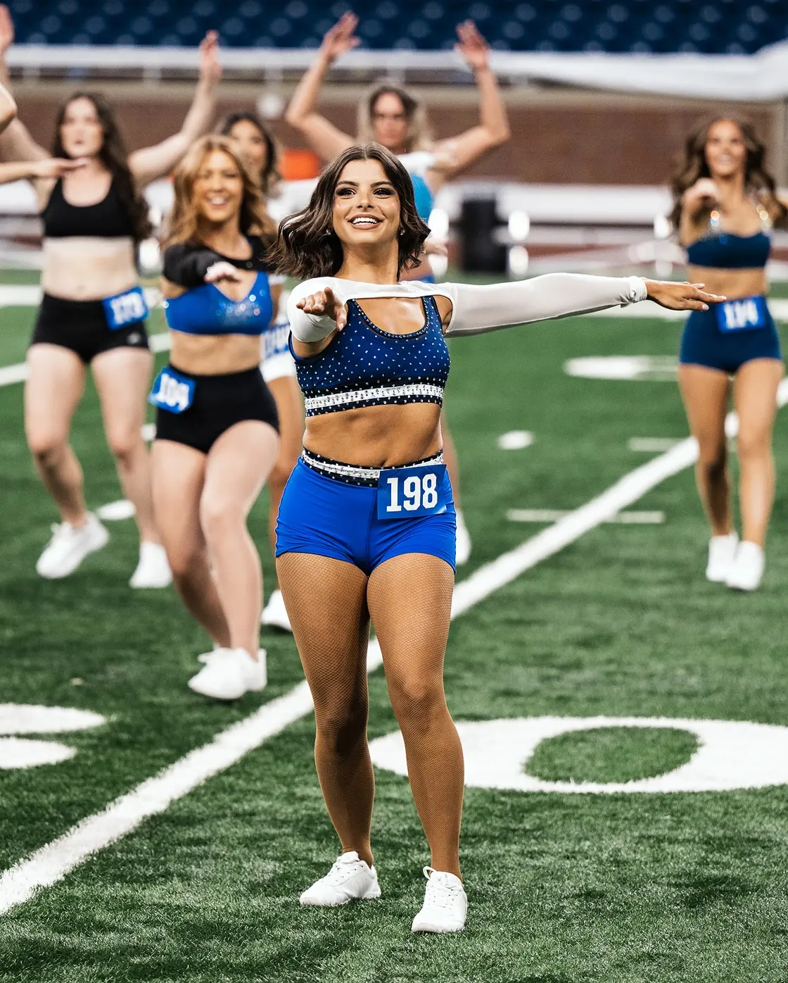 Detroit Lions Cheerleaders Audition Rounds Complete