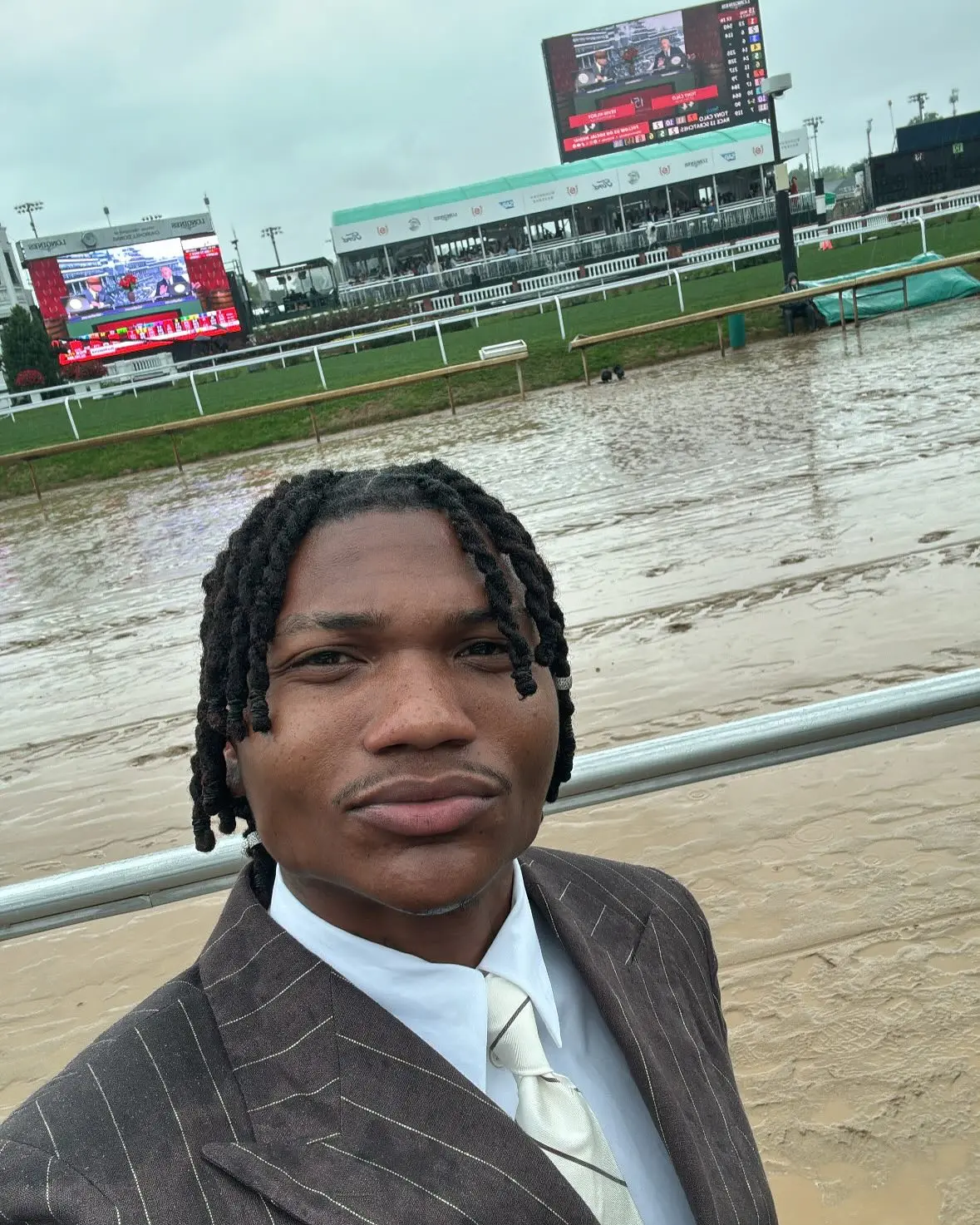 Eli Ricks Enjoys Kentucky Derby Treat
