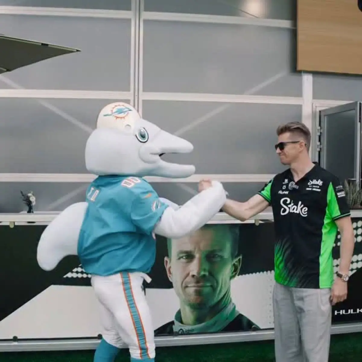 Miami Dolphins Enjoy a Unique Day at MiamiGP Paddock, Blending NFL Spirit With F1 Thrills!