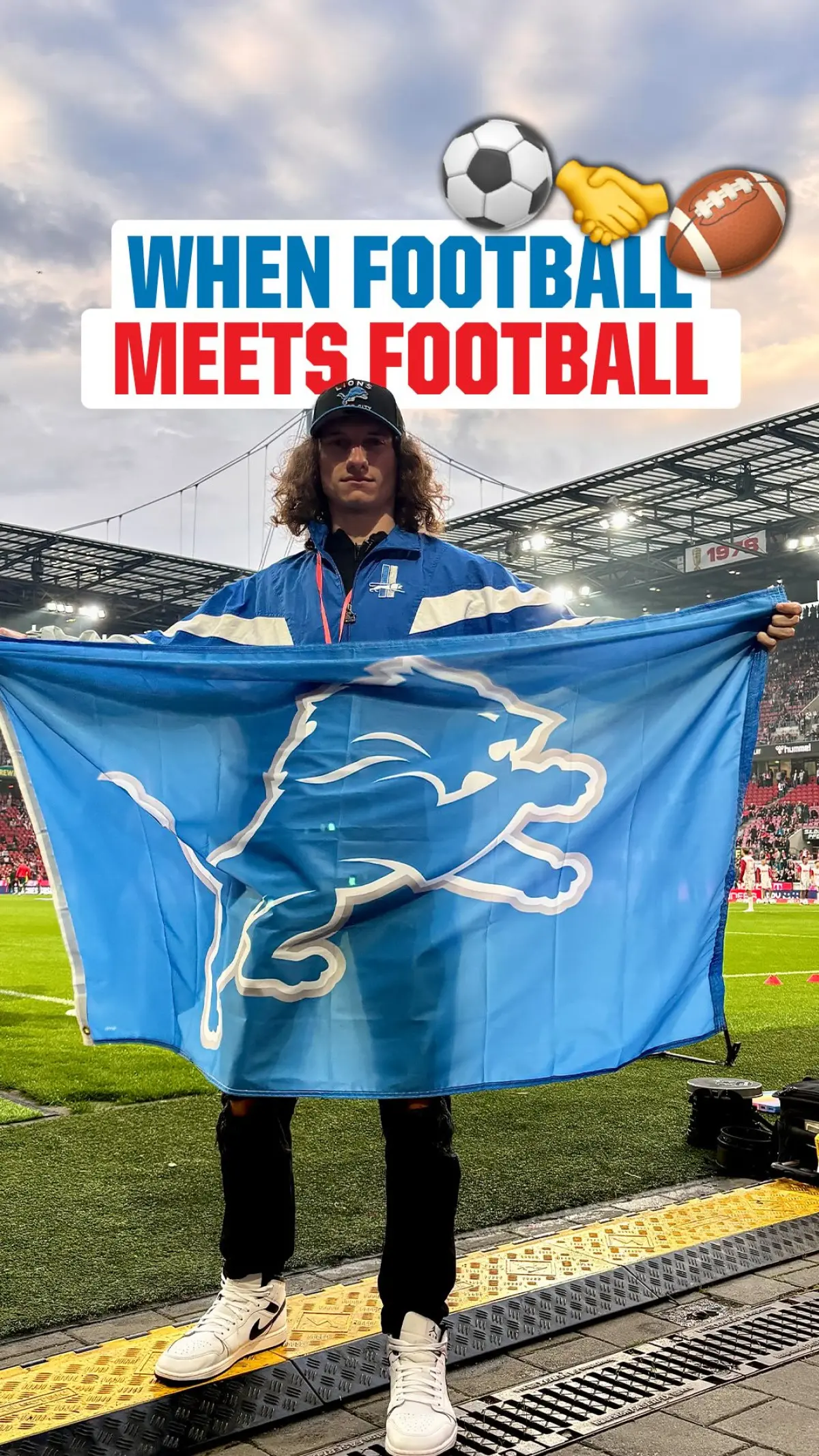 Football Or Football? Detroit Lions Spark Debate Detroit Lions post a playful query, igniting chatter over American football versus soccer.