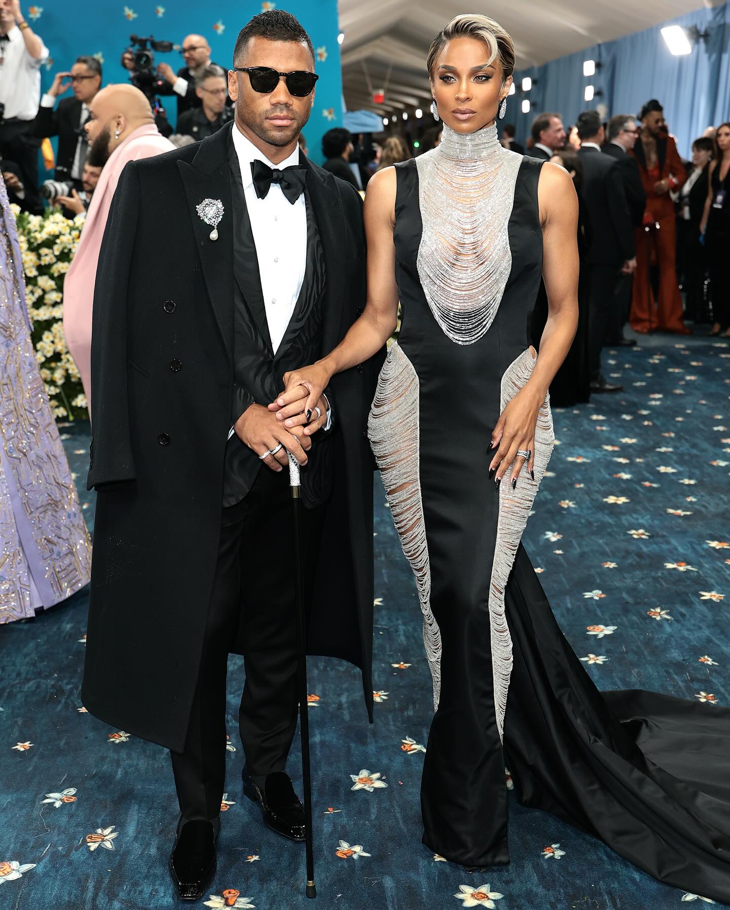 From MetLife to METGala: Russell Wilson Joins Ciara