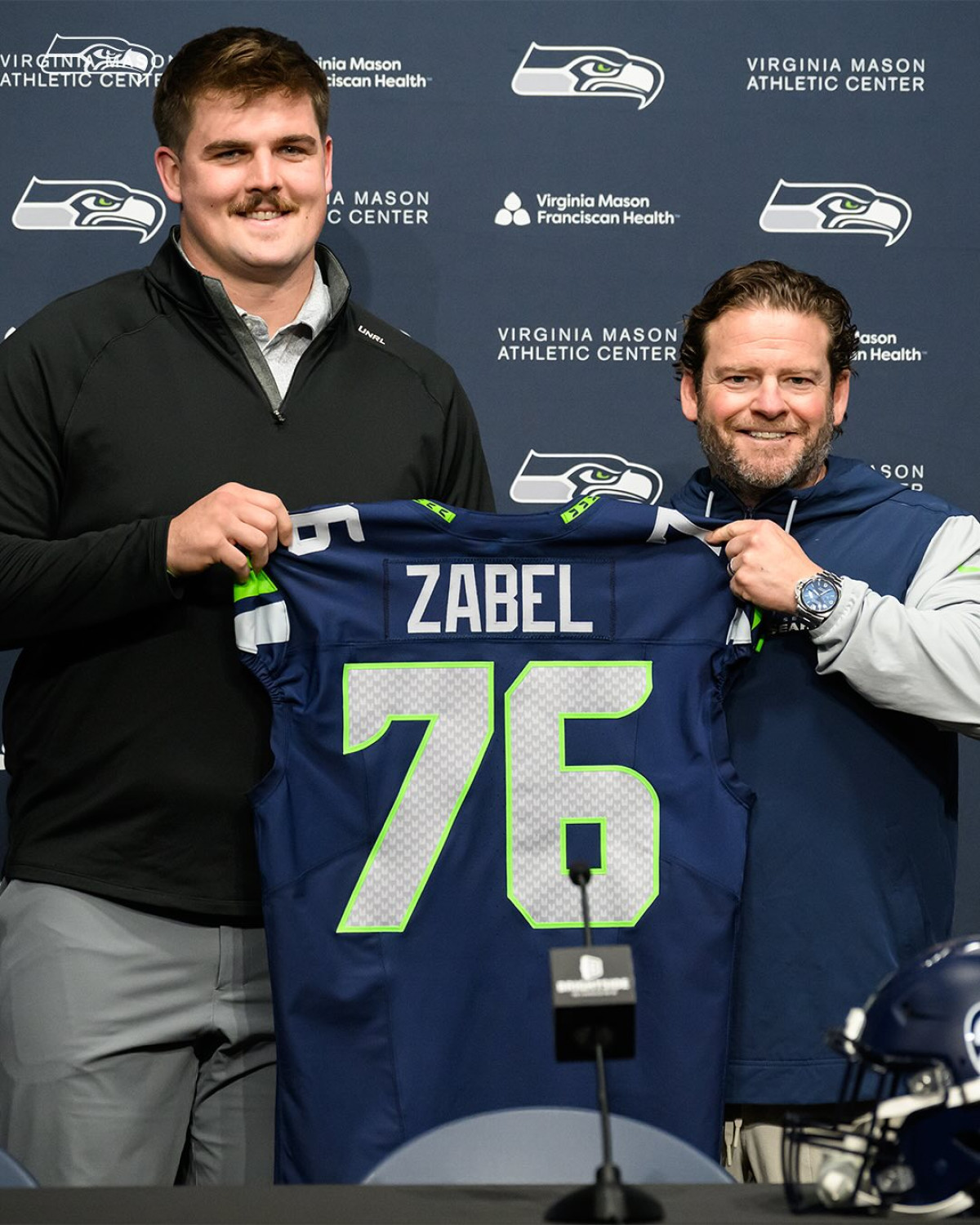 Seahawks' rookie Grey Zabel debuts, sparking vibrant hope and excitement among fans now!!