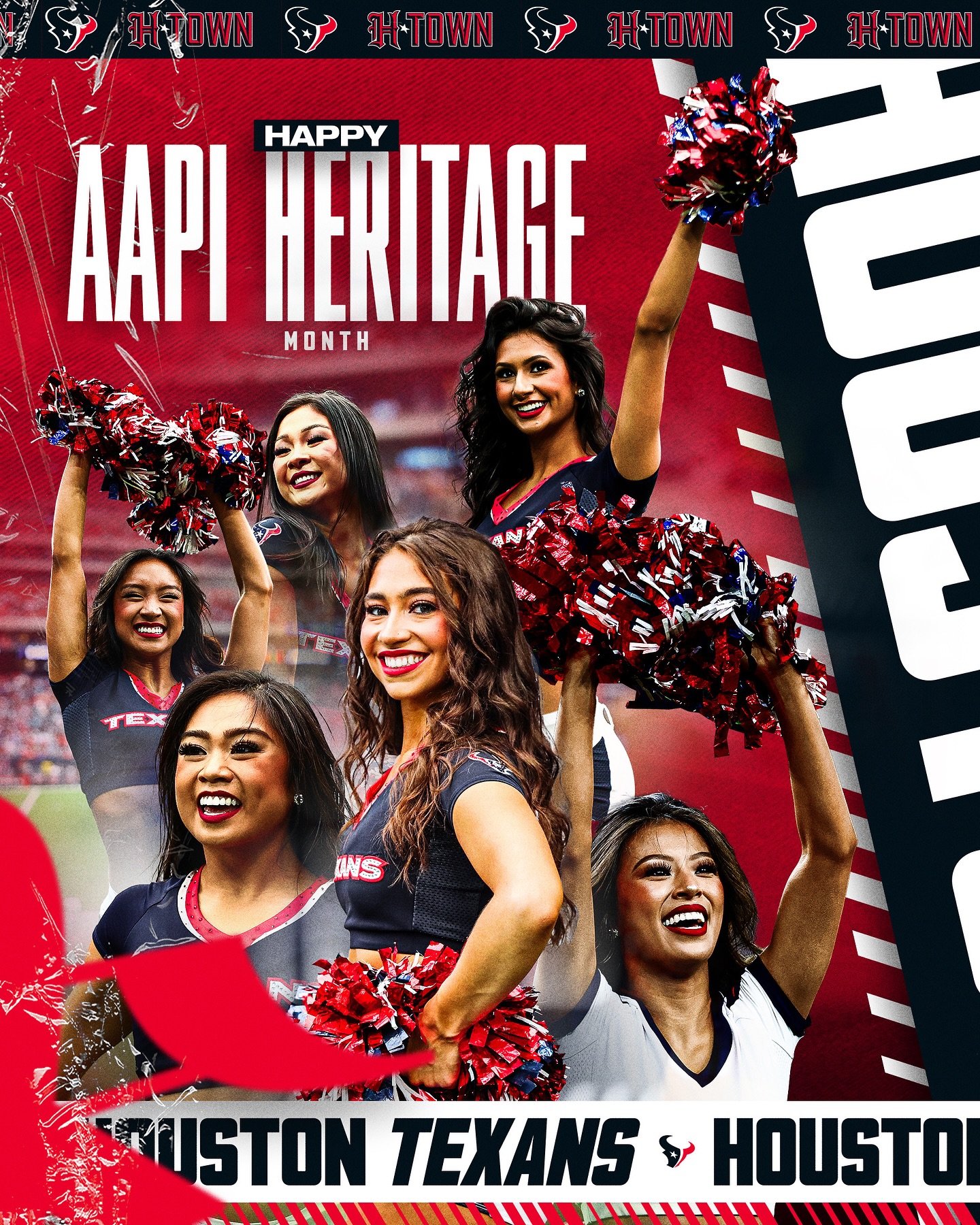 Houston Texans Honor AAPI Trailblazers Celebrating AAPI heritage month: Honoring exceptional Asian American and Pacific Islander women.