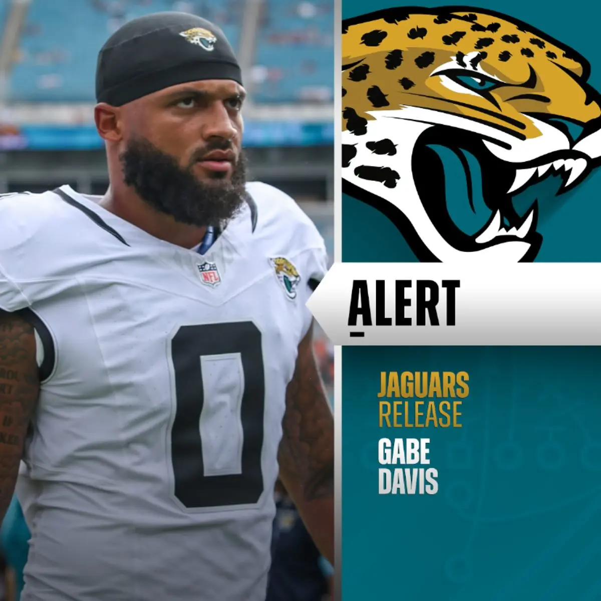 Jaguars Release WR Gabe Davis NFL roster shakeup: Jaguars part ways with WR Gabe Davis amid team revamp, read now!! ASAP