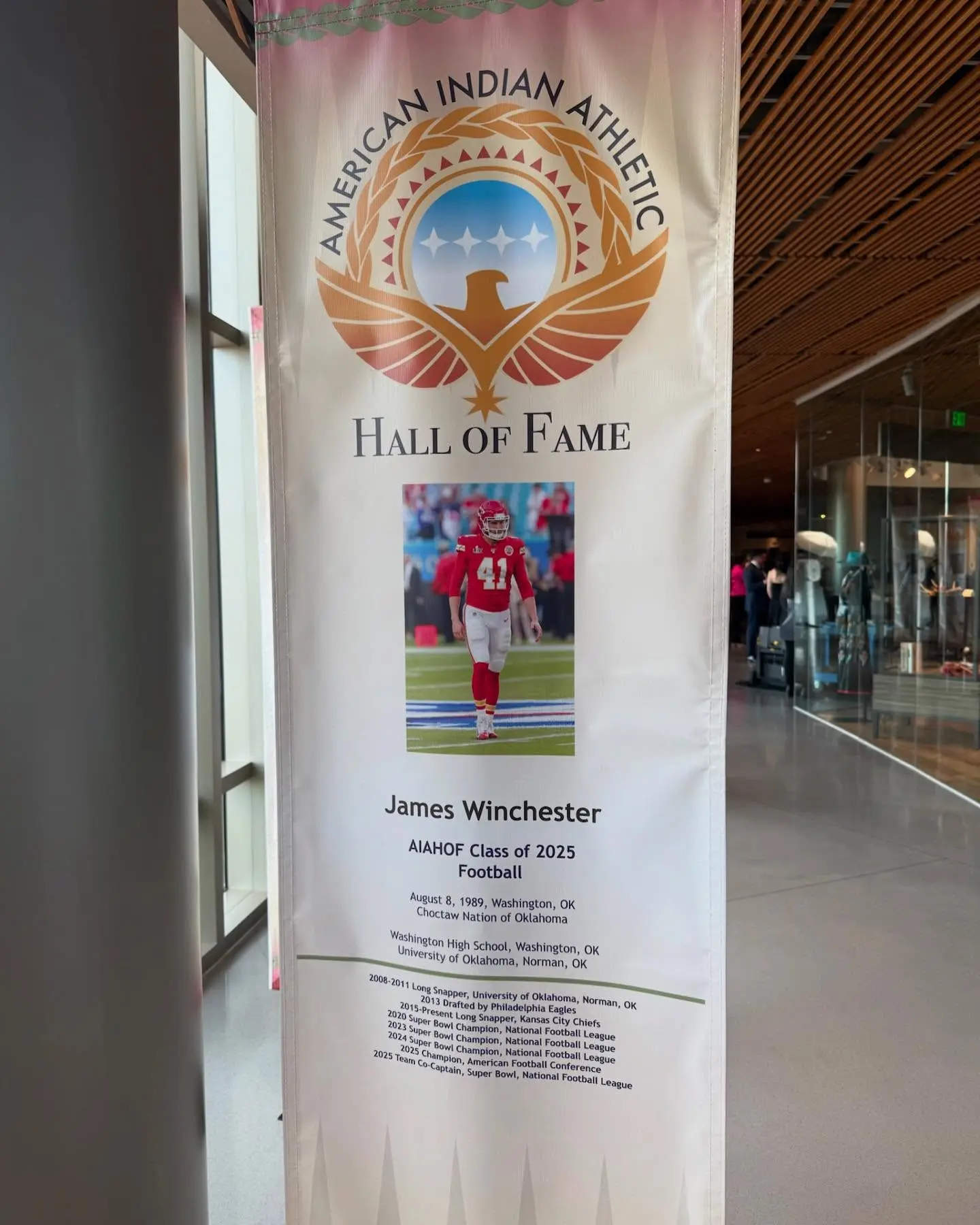 James Winchester Honored In Athletic Hall Of Fame