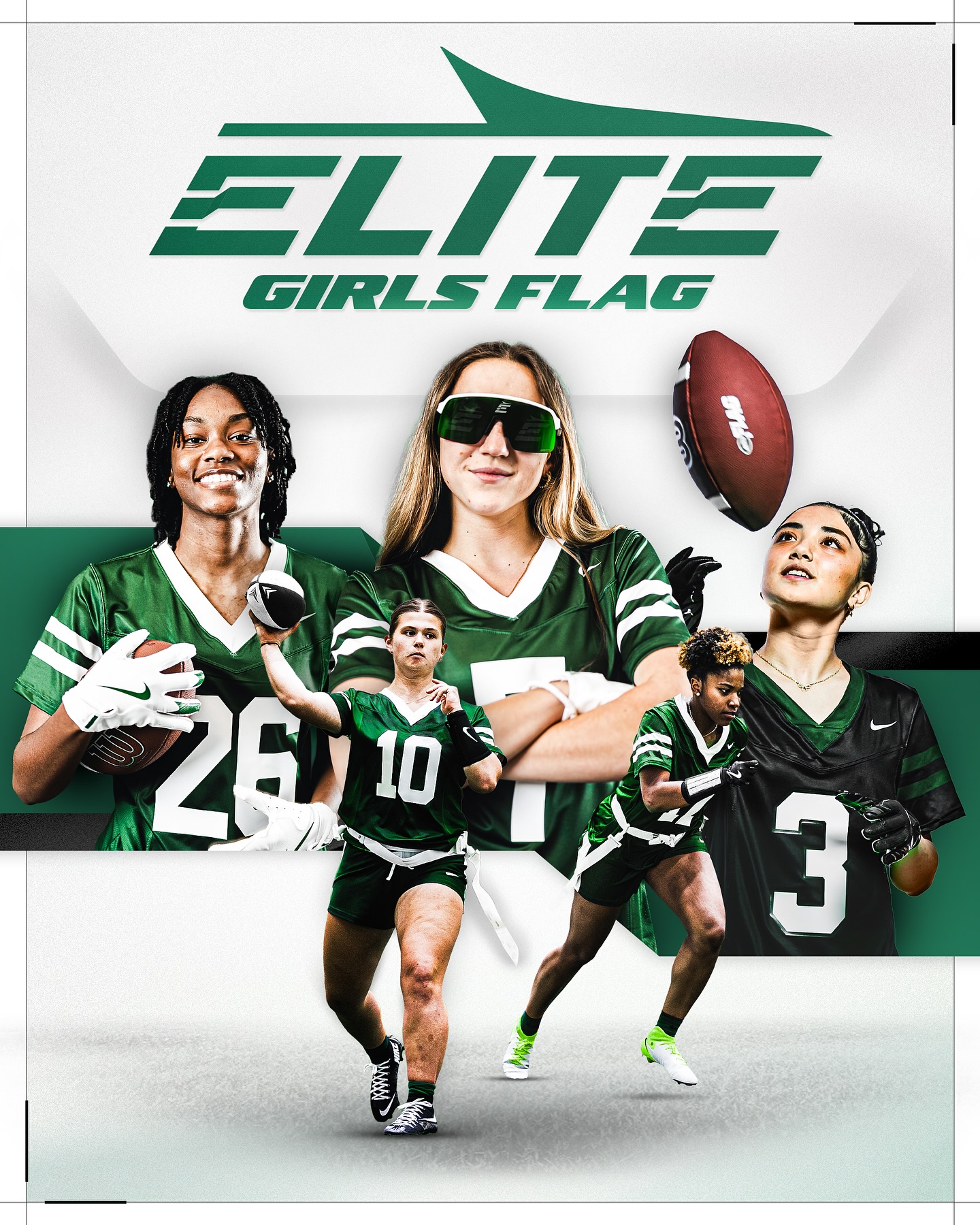 Jets Launch Historic Girls Flag Football Team Elevating the game with elite high school flag team and paving the way for future female stars.