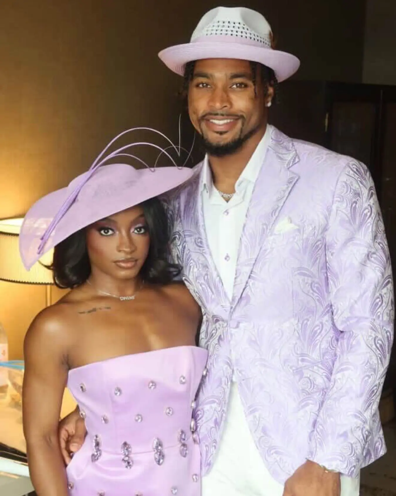 JO And Simone Shine At KyDerby Event Stylish appearances at the derby showcase, merging sports flair with Kentucky Derby vibes.