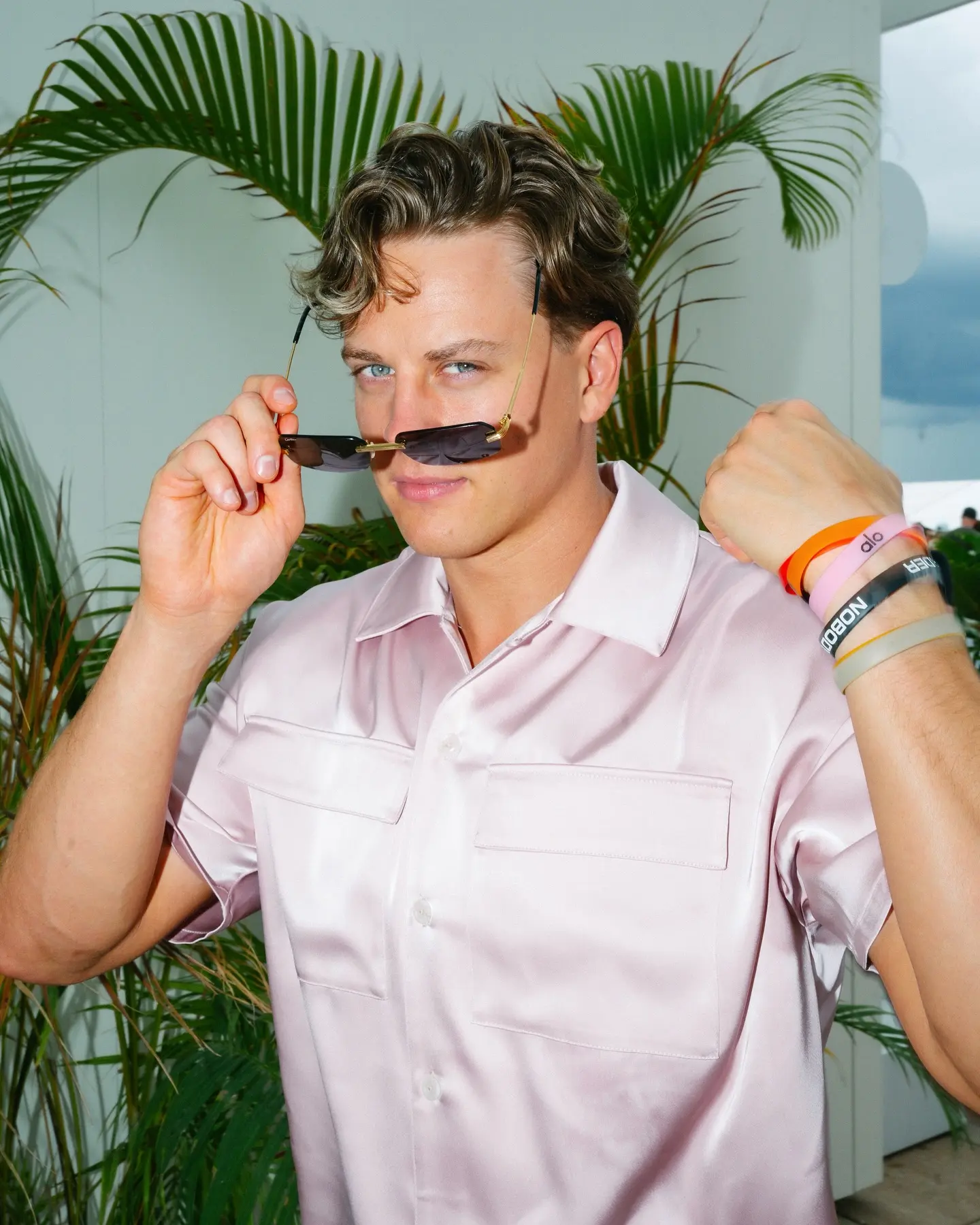 Joe Burrow Trades Playbooks For Pit Stop Style