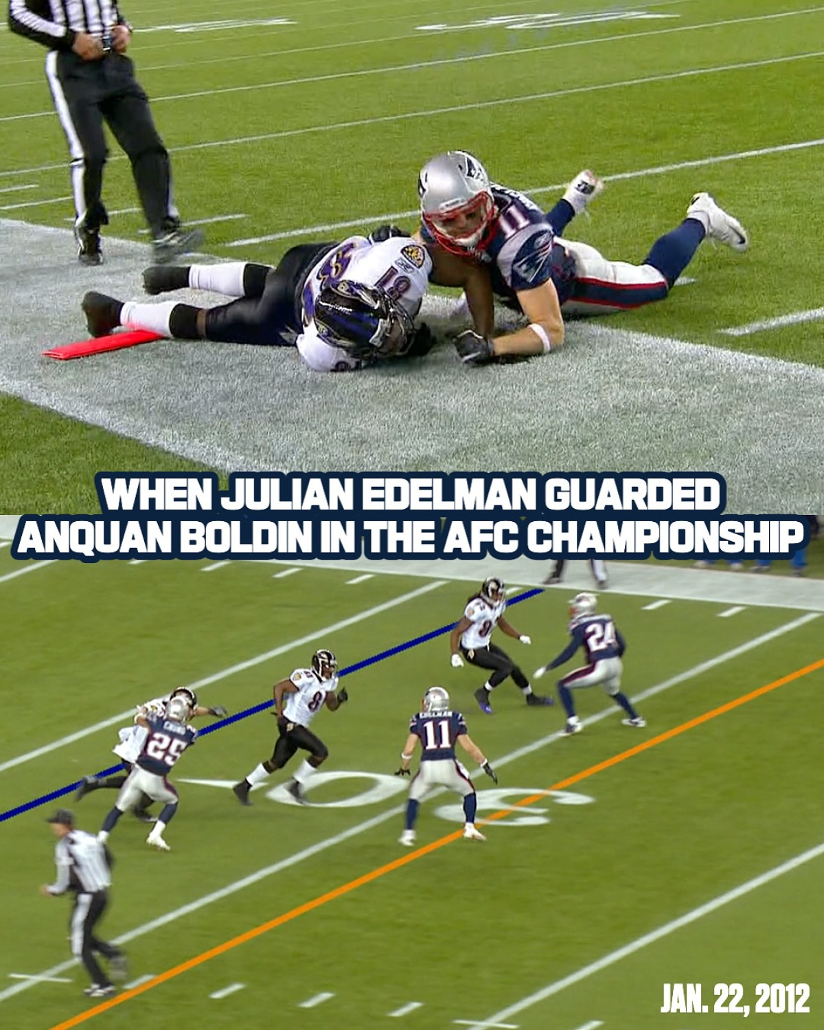 Remembering: Julian Edelman Showed Defensive Prowess Seasoned NFL star exhibits unexpected gridiron skills, igniting excitement and new debate!