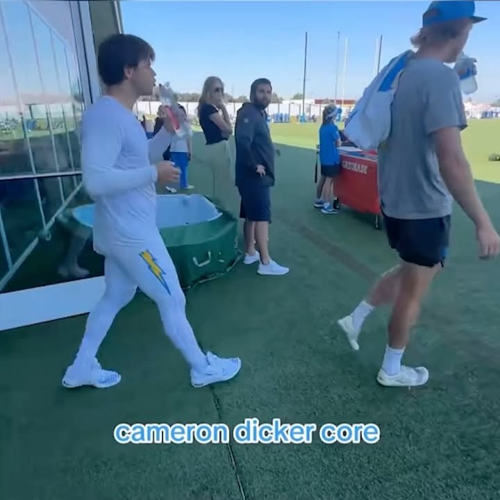 Kicker Dicker Celebrates Birthday With Chargers Cheers
