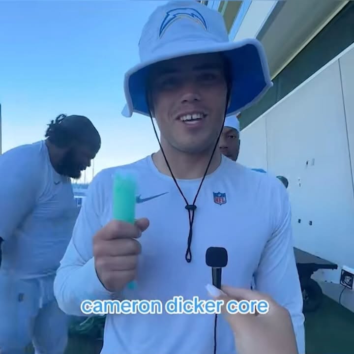 Kicker Dicker Celebrates Birthday With Chargers Cheers
