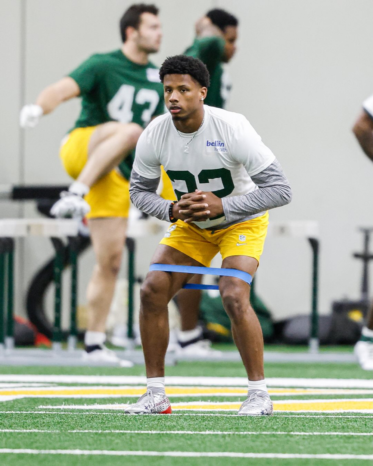 Matthew D Golden Debuts New Packers Threads NFL star Matthew D Golden reveals a chic look in new Green Bay Packers gear and flair. Wow!