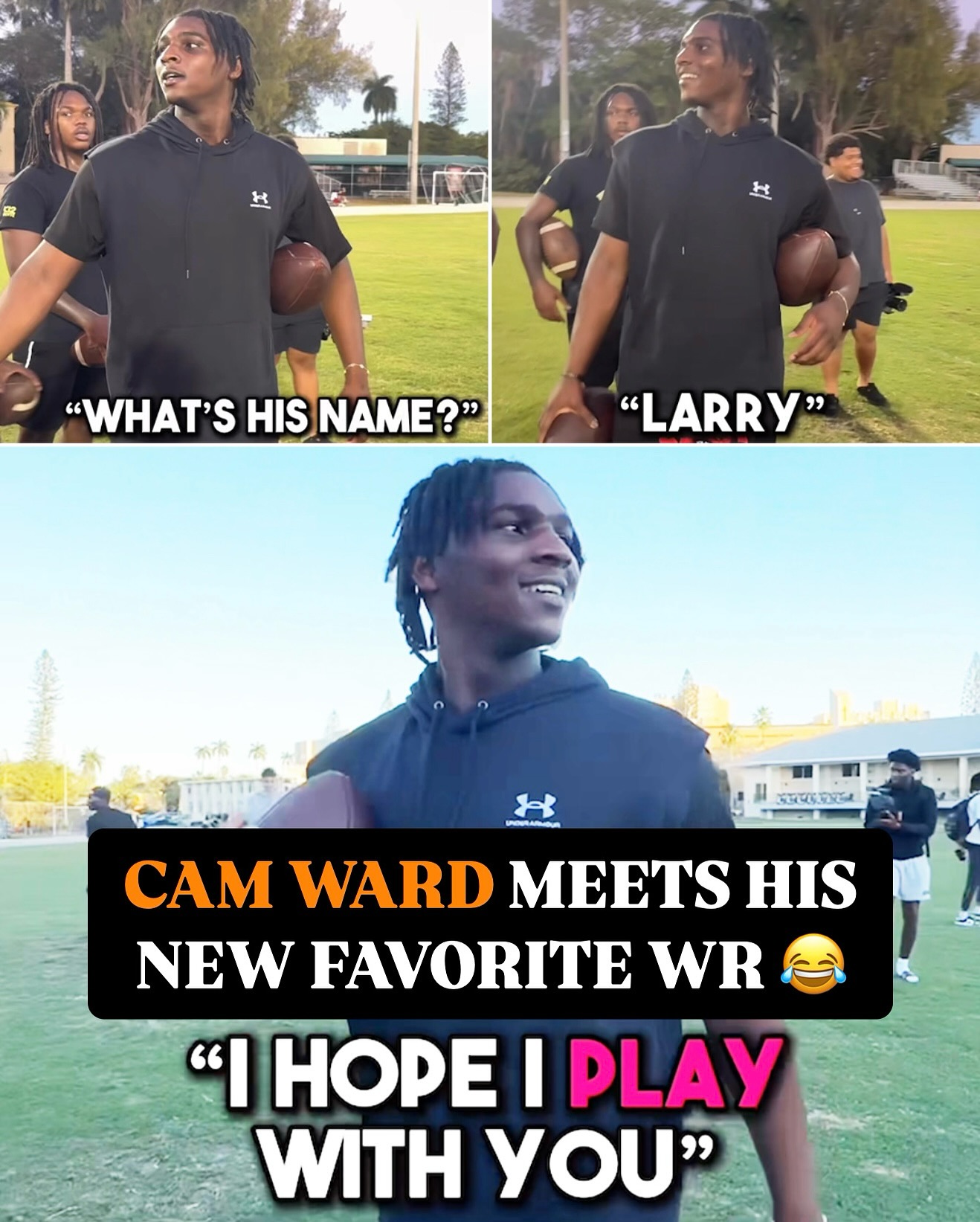 NFL Awaits Cam Ward X Larry Showdown Viral buzz stokes debate over an unlikely clash: Cam Ward meets Larry in NFL humor (ICYMI)