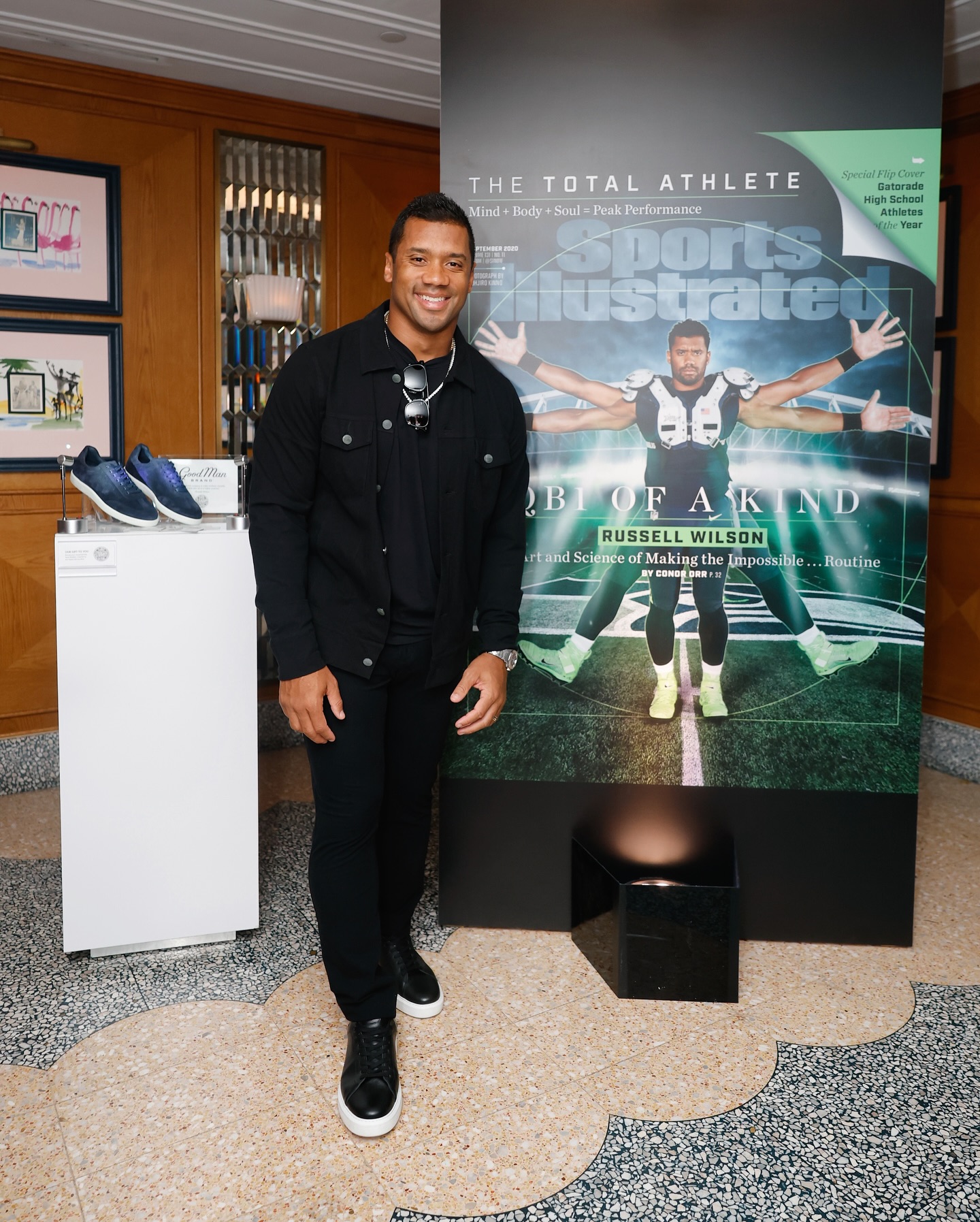 Russell Wilson Co-Hosts Miami Event With Ciara