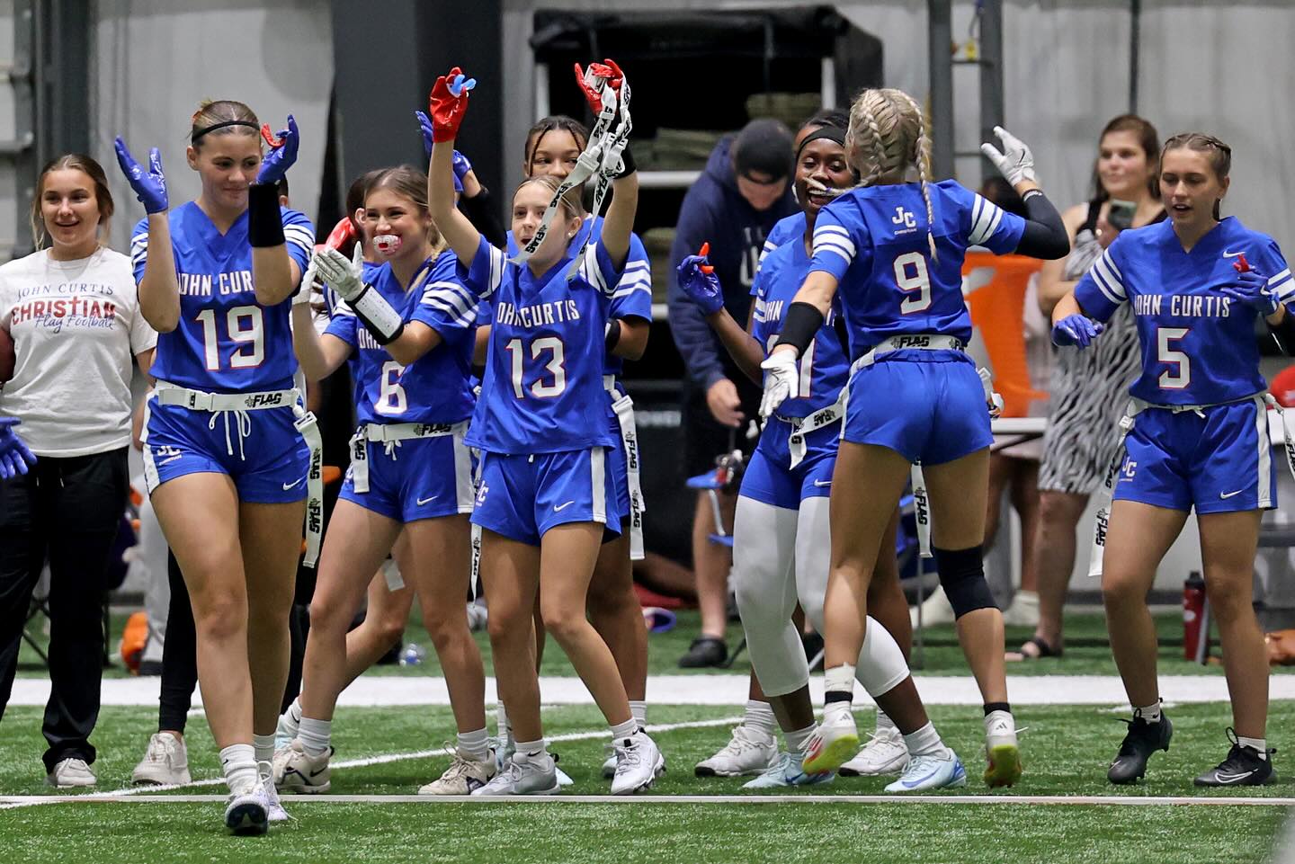 Saints Girls Flag Football Quarterfinals