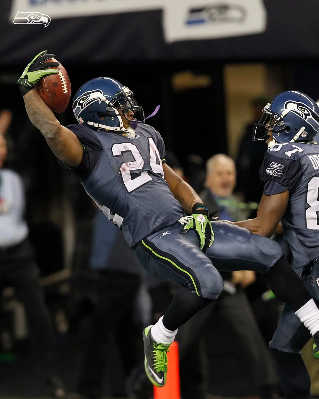 Seahawks Beast Mode Celebration Captivates Fans