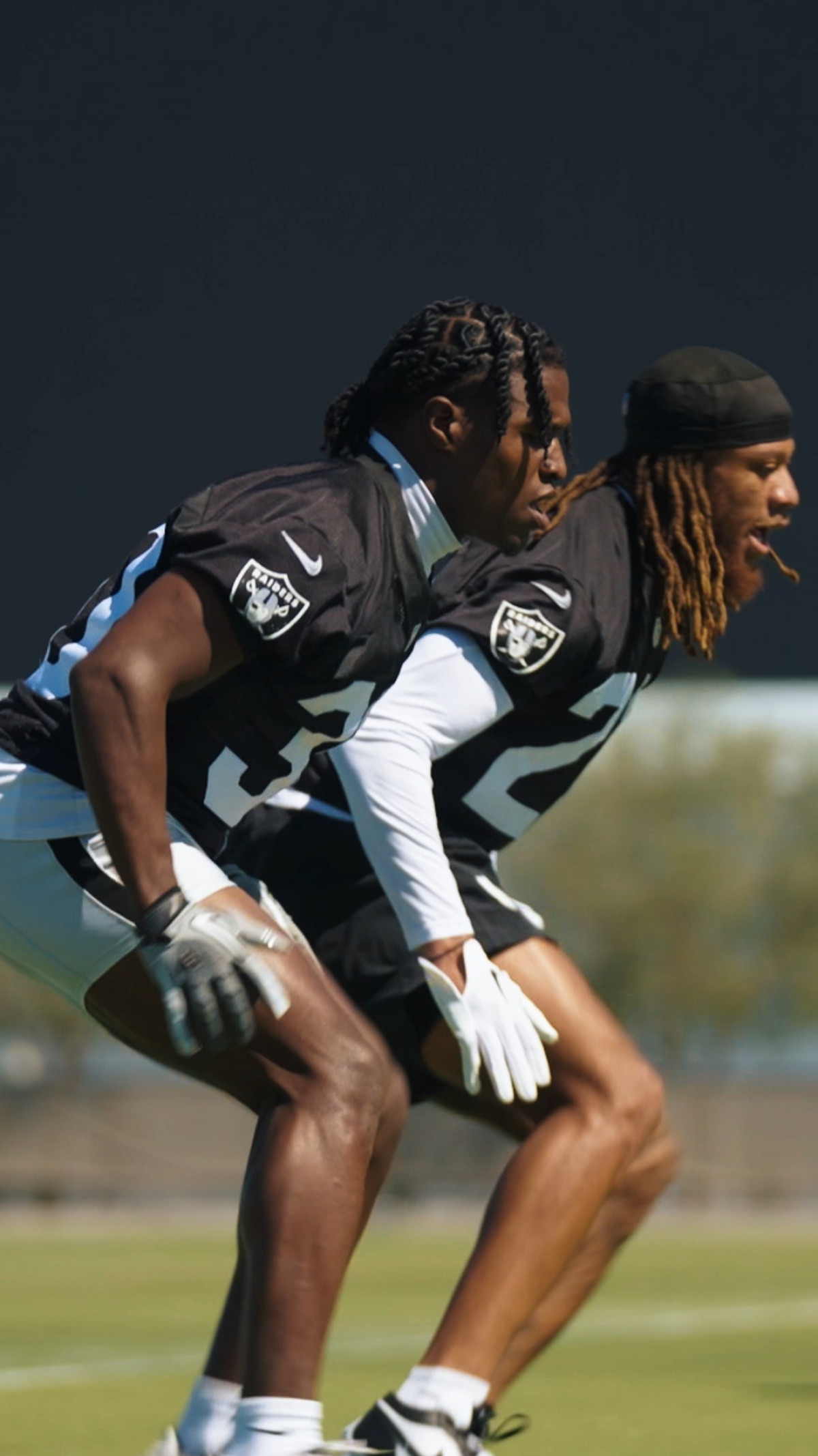 Celebrate the start with a strong call to action from the Raiders - Rise As One