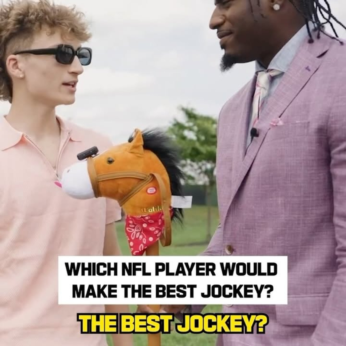 Which NFL Star Would Make The Best Jockey? Gridiron meets racetrack: Discover which NFL star could excel as the ultimate jockey! - Wow